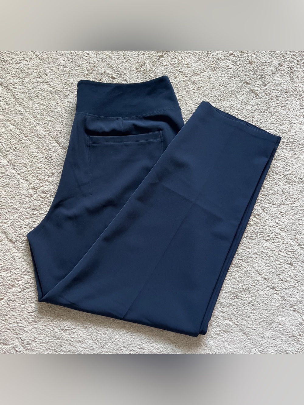 Athleta Endless High Rise Pants Minimal Preppy Office Professional Pull-On Sz 14